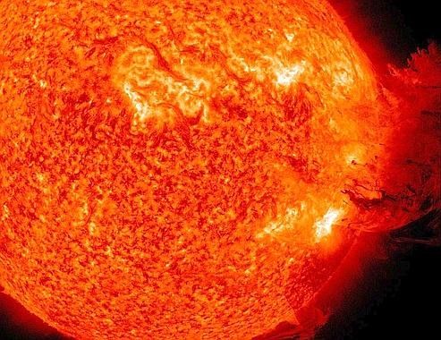 eruption solaire